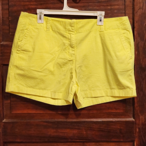 VINEYARD VINES Washed Dayboat Shorts - Size 16 NWT Safety Yellow Derby Infield - Picture 2 of 7